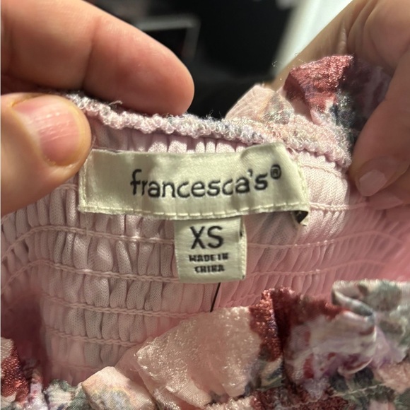 NWT Carmella Floral Smocked Waist Maxi Dress XS long dress - flowy - Picture 5 of 10